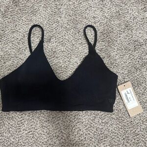 Reserved @littlecanyon Albion Black Rise Bralette and high waisted bottoms